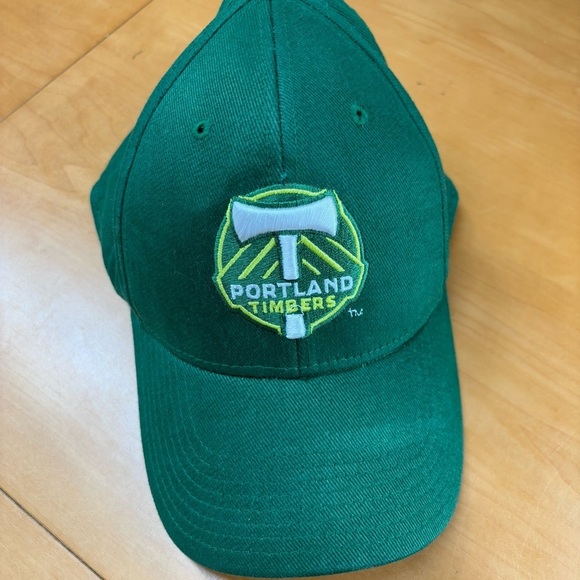 MLS Adidas Portland’s Timbers Green Soccer Hat Cap - Picture 1 of 8